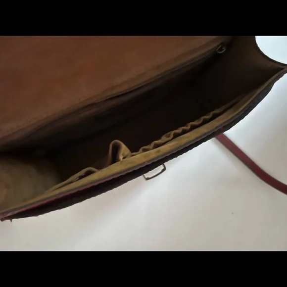 NWT PATRICIA NASH LOCRI LEATHER CROSSBODY BAG